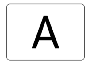 Bild vergr&ouml;&szlig;ern: Kennzeichnung Schilder A