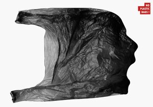Skulptur NoPlasticBags