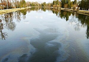 Ölunfall auf der Amper